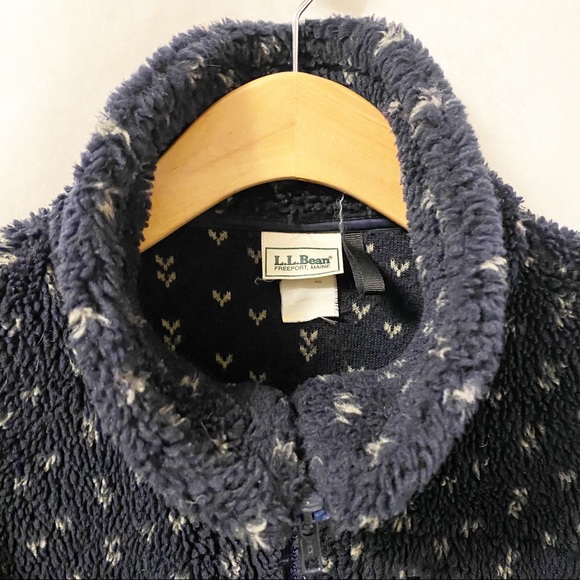 VINTAGE - L.L. BEAN COZY POP OVER - Picture 3 of 8